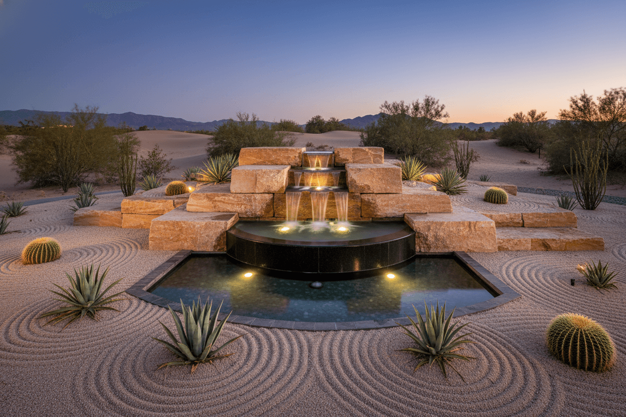 Tranquil Water Feature